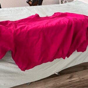 a new day Fuchsia Sweatshirt